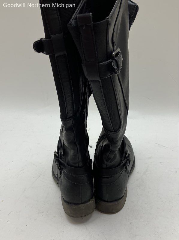 BareTraps Black Solid Riding Boot Boot Women 5.5 - image 3