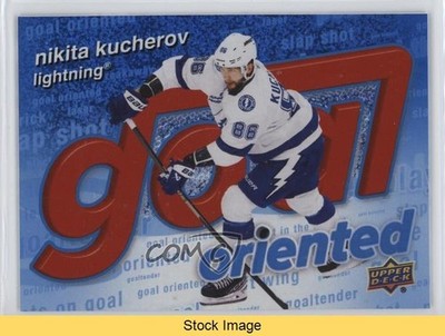 2025 Upper Deck Series 1 Goal Oriented Speckle Nikita Kucherov #GO-20 READ 1s2y