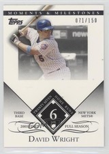 2007 Moments & Milestones David Wright (2005 First Full Season 27 Home Runs) 1p5
