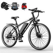 Electric Bike for Adults 26" Electric Mountain Bike 1500W 25 MPH 65 Miles E Bike