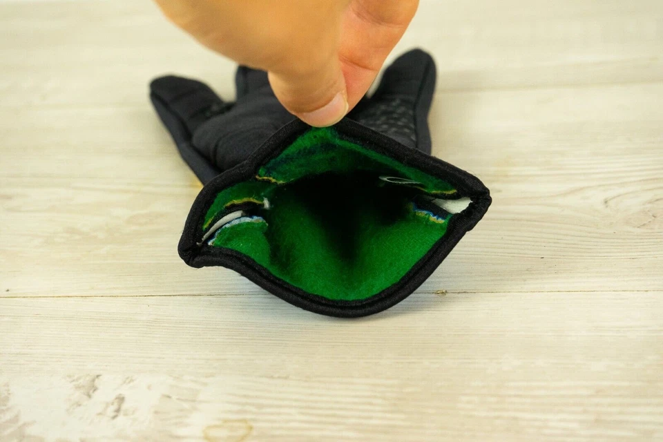 MERCATONE UNO TEAM BIANCHI LUVAS VINTAGE CICLISMO BICICLETA DE ESTRADA INVERNO PEQUENO P 90S - Imagem 3 de 4