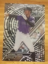 2017 Topps High Tek Blackout RC Raimel Tapia Colorado Rockies