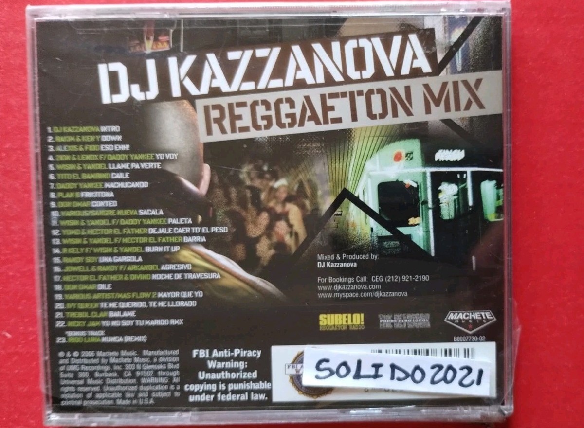 DJ Kazzanova – Reggaeton Mix, Wisin Y Yandel, Don Omar, Daddy
