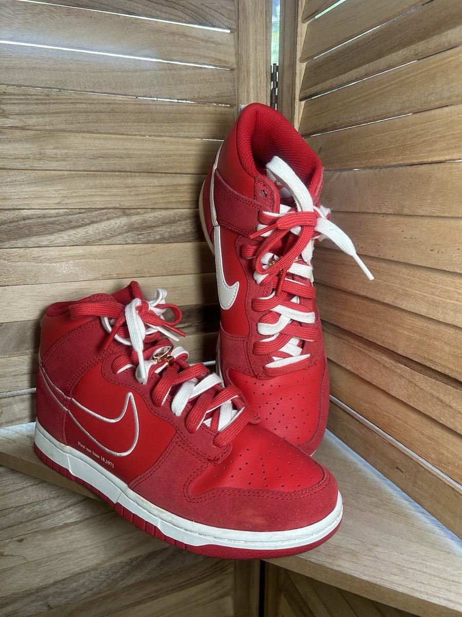 Nike Dunk High SE 'First Use Pack - University Red' Size US 8 View 2
