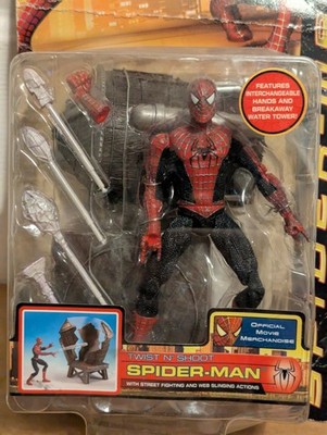 Marvel Spider-Man 2 Twist N' Shoot Action Figure Toybiz 2004