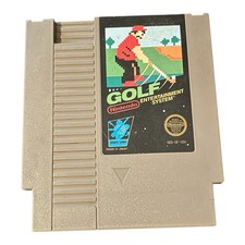 NES Golf Nintendo Black Box Tested Authentic Clean Label