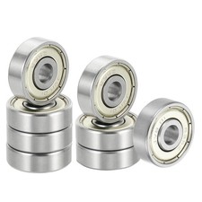8 Pack 5 x 19 x 6mm 635ZZ Deep Groove Ball Bearings, ABEC5
