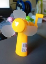Han Held Wind Up Fans - No Batteries Required