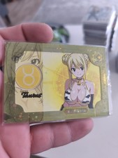Fairy Tail CCG Lucy ZR Custom Karte In Top Zustand Boxhit Waifu Selten