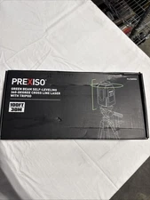 PREXISO 360° Laser Level w/Tripod, 100Ft Self Leveling Cross Line Laser 