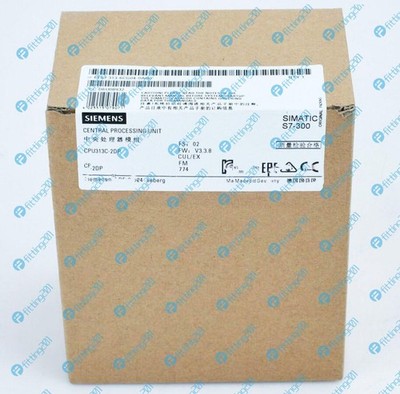 One New Siemens compact central processing unit 6ES7313-6CG04-0AB0