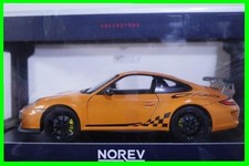 NOREV Porsche 911 GT3 RS 2010 1/18 Orange Diecast Model In Box Package