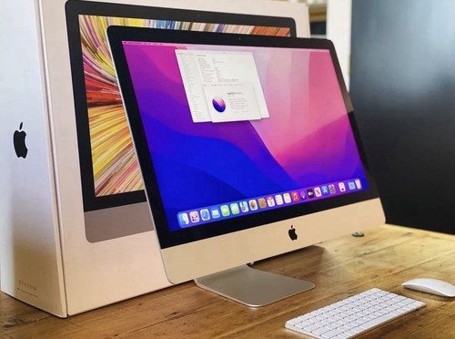Apple iMac A1419 A1644 A1657 27" 5K Retina-500GB SSD-2015 Pink Hue