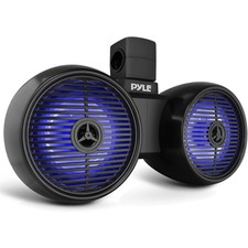 Waterproof Off Road Speakers 6.5 Inch 200W 2 Way Marine Wakeboard Tower Sound