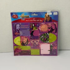 Hannah Montana Christmas Gift Tags Glitter New & Sealed Y2K Disney Channel