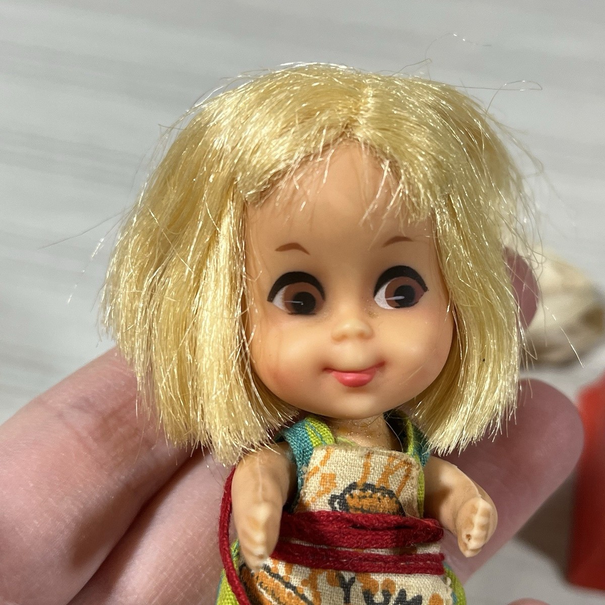 Vintage Mattel Liddle Kiddles SIZZLY FRIDDLE Chef Doll w/Outfit