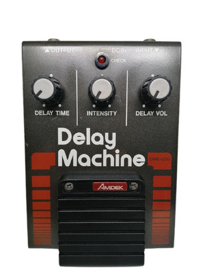 AMDEK DMK-200 Delay Guitar Effects Pedal Black Vintage 1980s From Japan