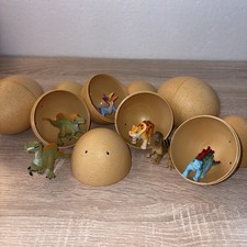 Safari Ltd. Dino Dana Hatchlings - 6 Baby Dinosaurs In Eggs T-Rex Stega