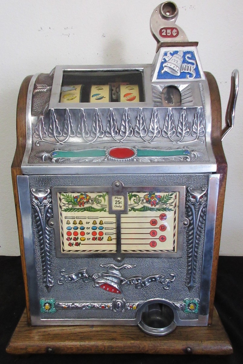 Mills FOK 25c Liberty Bell Gooseneck Slot, circa 1930's | eBay