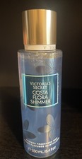 VICTORIA  S SECRET COSTA FLORA SHIMMER FRAGRANCE BODY MIST SPRAY SPLASH 8.4 oz