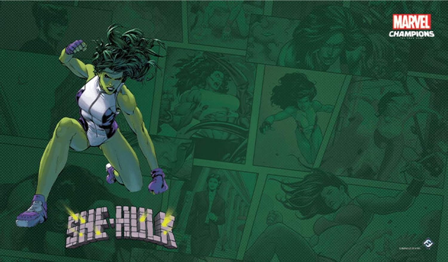 Marvel Champions: She-Hulk Game Mat