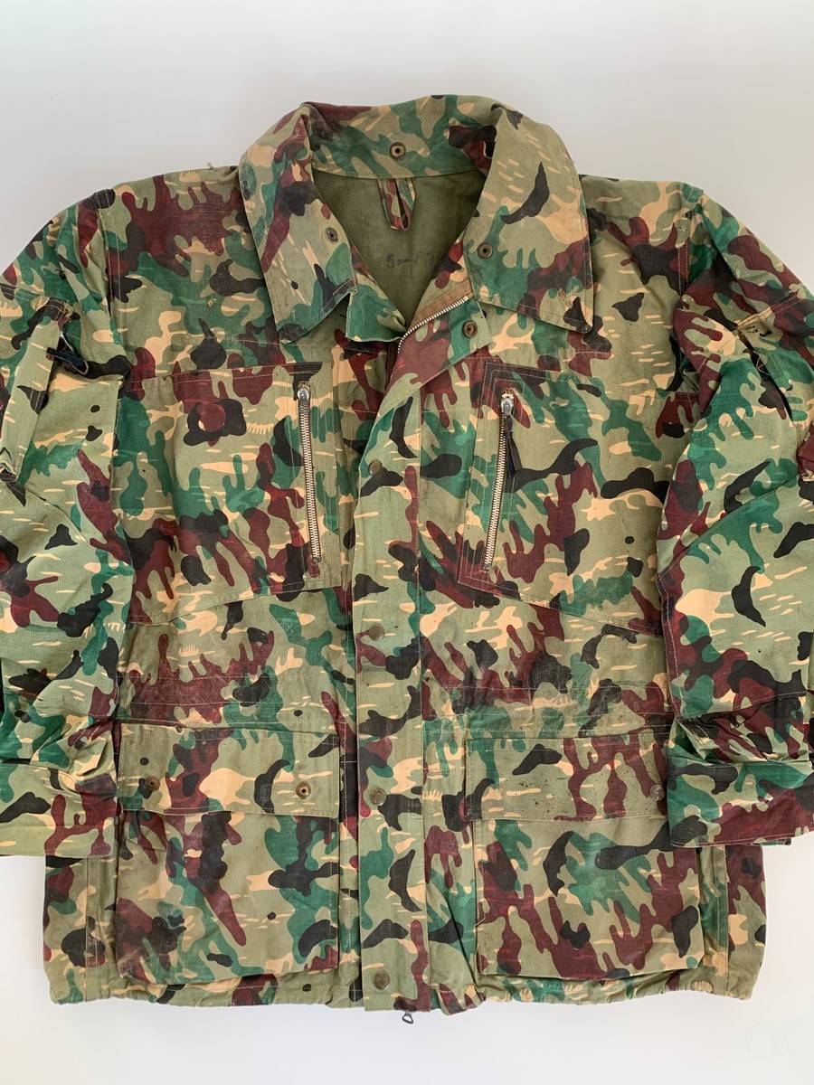 VTG Old Spanish 1st GEN M61 Parachutist Jump Jacket Paratrooper