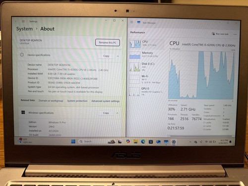 Asus Zenbook UX303UA - i5-6200U - 8GB RAM - 120GB SSD (GOOD SHAPE) - Picture 6 of 6