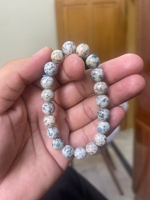 Rare K2 Stone 10mm Bracelet   Natural Gemstone Beads, Spiritual Healing Jewelry