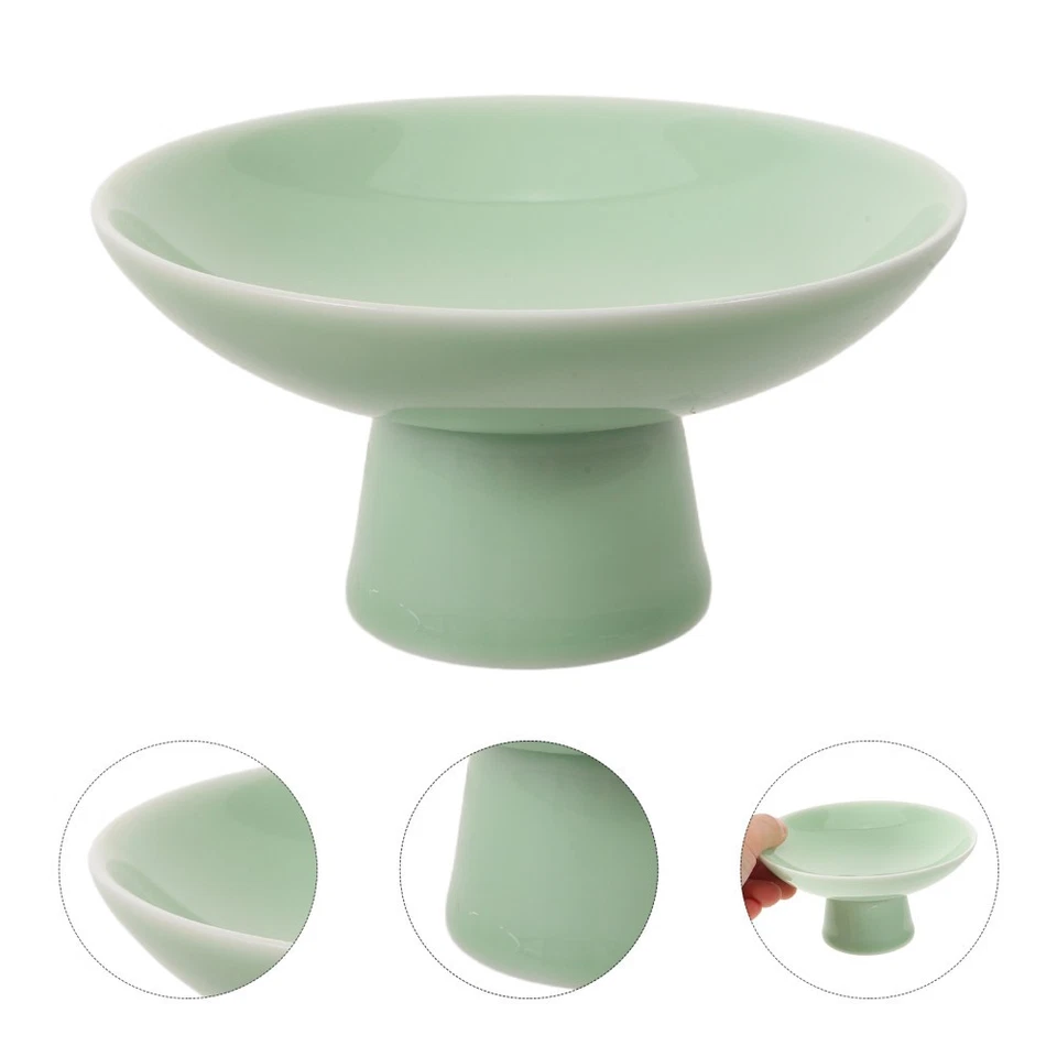  Ceramic Serving Tray for Chinese Dessert Breakfast Plates Porcelain - Image 2 of 4