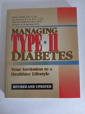 Managing Type II Diabetes by Arlene Monk, Jan Pearson + 2, Softcover 1996
