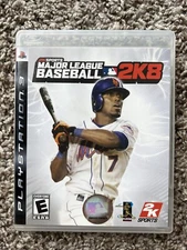 Major League Baseball 2K8 PS3 Game - Complete Edition, Very Good Condition