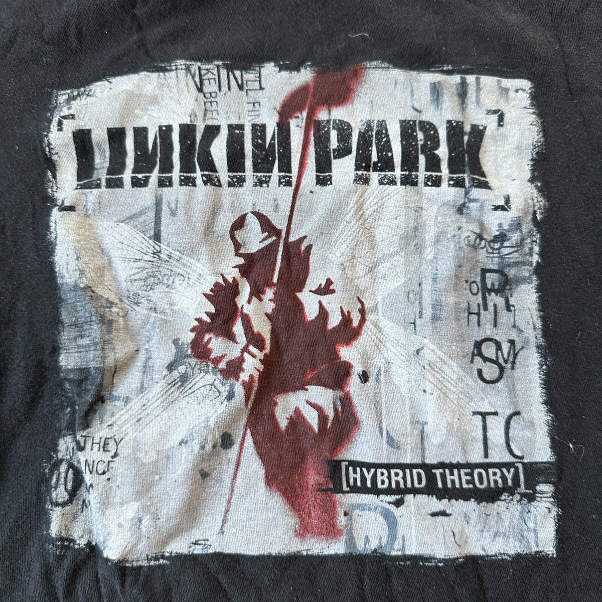 Linkin Park Hybrid Theory T-shirt Mens Size Small Black Hot Linkin Park Hybrid Theory T-shirt Mens Size Small Black Hot