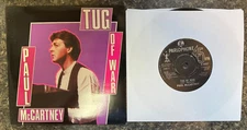 Paul McCartney Tug of War / Get It 7" Vinyl w/ Picture Sleeve NEW