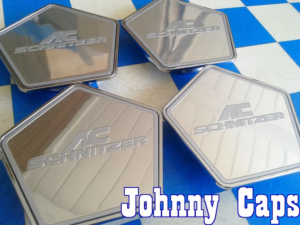 Tapa central cromada para ruedas AC SCHNITZER # A823 tapa central para ruedas personalizadas (JUEGO de 4) Foto 3 de 4
