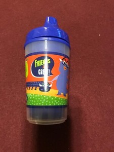 Child's Learner Sippy Cup Kids ~ Blue Monster