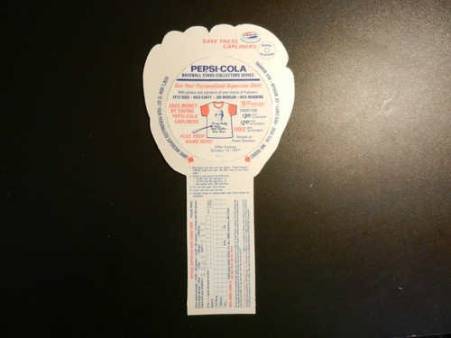 1977 *DAVE LAROCHE* PEPSI COLA BASEBALL STARS with OFFER & CHECKLIST #15 - Picture 2 of 2