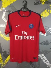 Paris Saint-Germain PSG Training Jersey Football Shirt Red Nike Mens Size M ig93