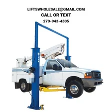 New Titan HD2P-15000C 15,000 lb 2-Post Clearfloor Symmetric Lift