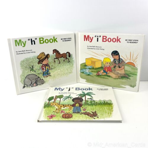 25 MY FIRST STEPS TO READING A B C Series Books by MONCURE HB LOT COMPLETE SET - Picture 11 of 17