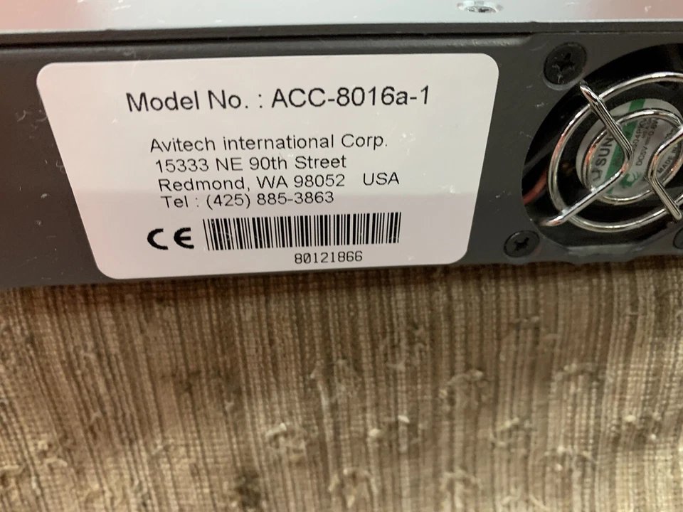 Multivisor Avitech Modelo ACC-80 16a-1 Foto 4 de 4