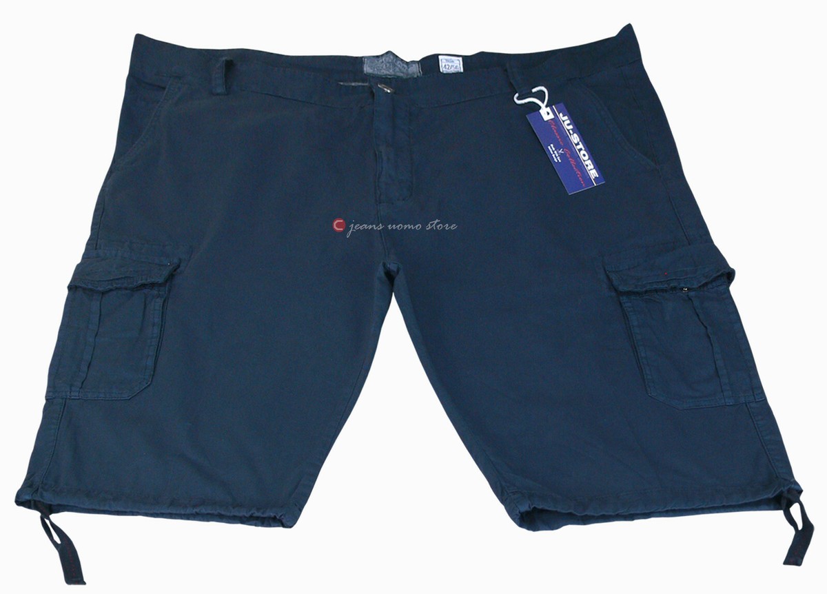 Pantaloncini Cargo Da Uomo, Estivi, Leggeri, Con Tasche - Foto 5