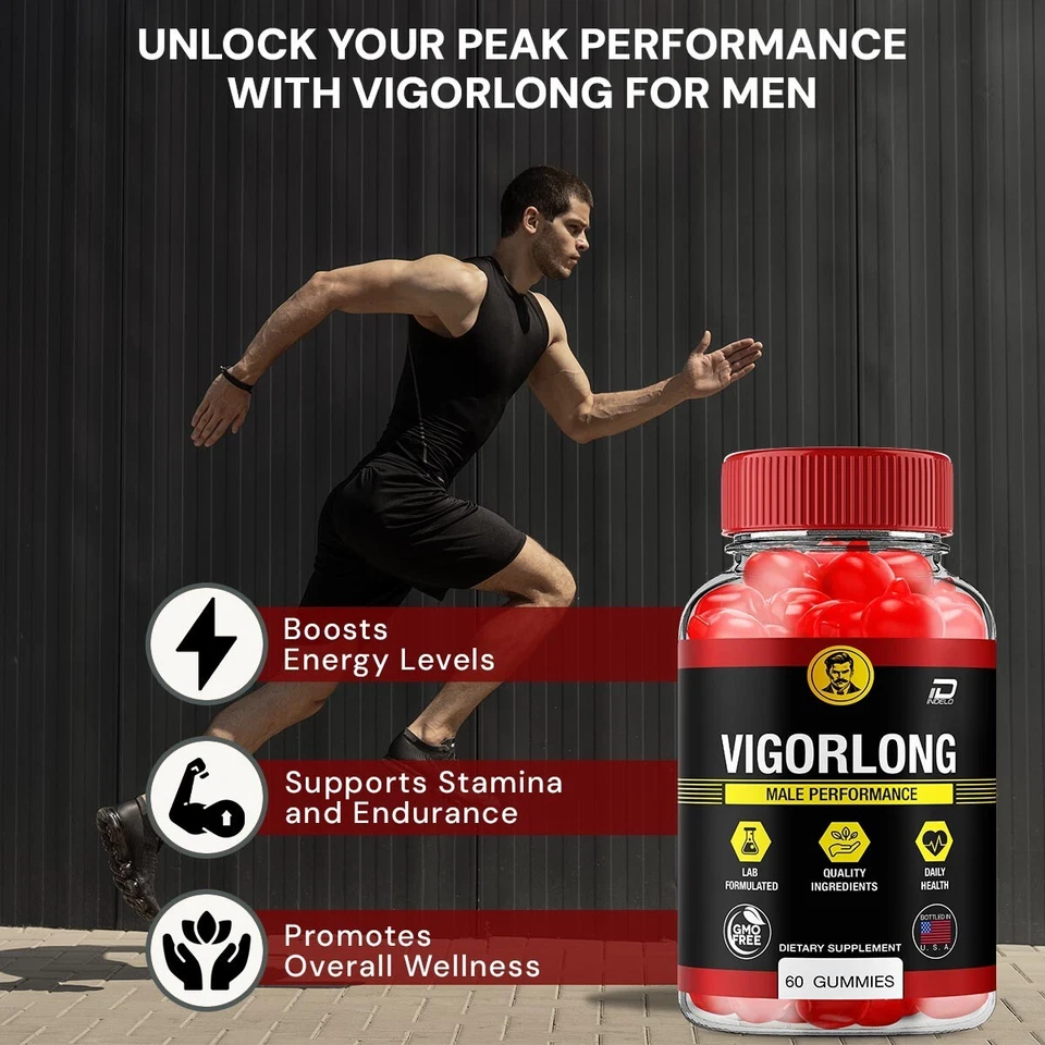 (pacote com 3) Gomas masculinas VigorLong – Gomas masculinas longas Vigor totalmente naturais - Imagem 2 de 4