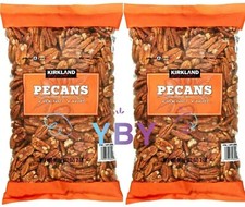 2 Packs Kirkland Signature Pecan Halves 32 oz Each Pack, Total 4 lbs