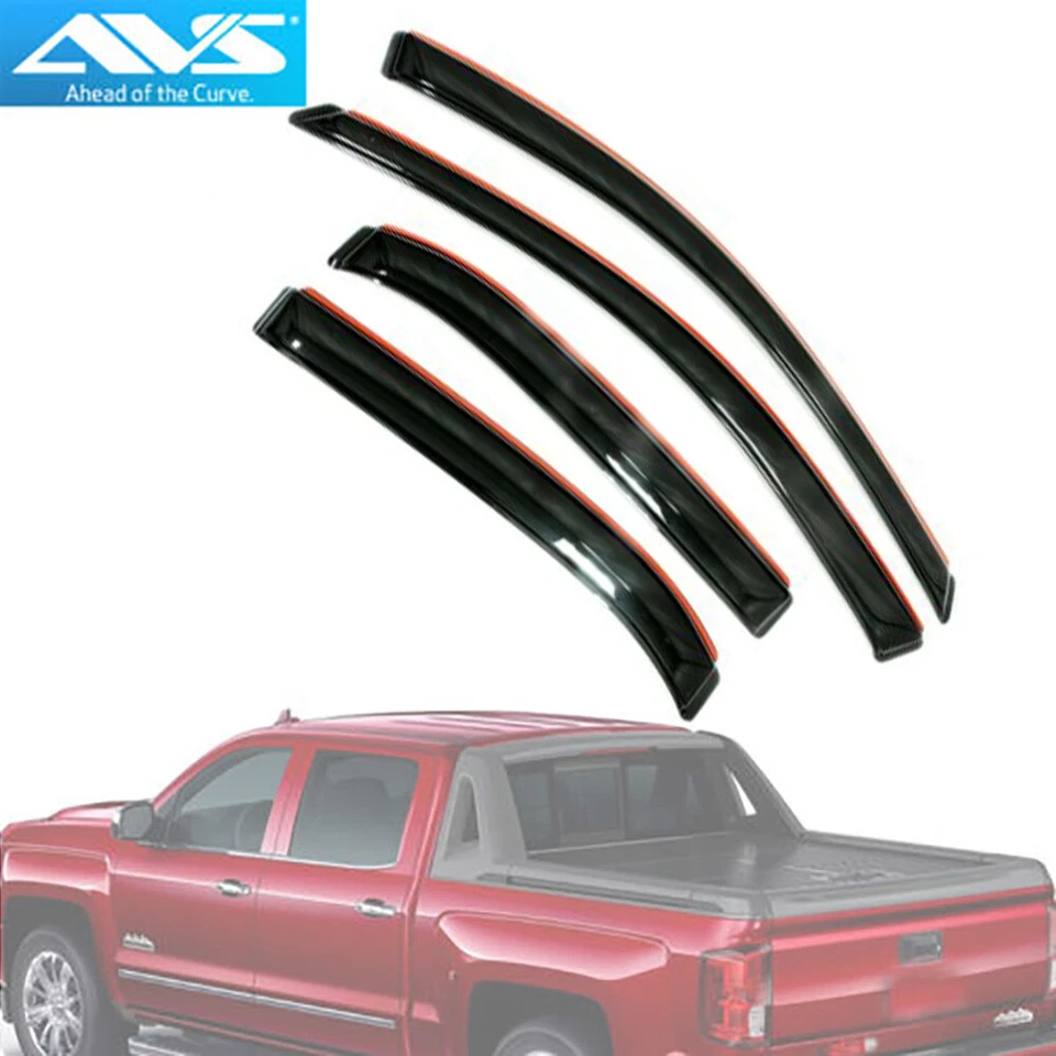 Deflector en canal de ventilador automático Ventshade 194254 4 piezas para Malibu 2016-19 Foto 4 de 4