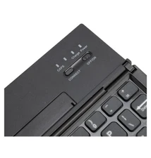 Folding Bluetooth Keyboard, Wireless Foldable Keyboard with Portable Pocket