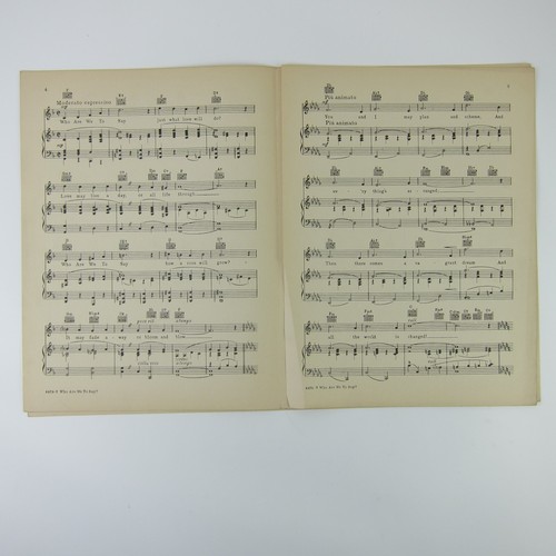 Sheet Music Who Are We To Say Girl of the Golden West Jeanette MacDonald 1938 - Picture 3 of 14