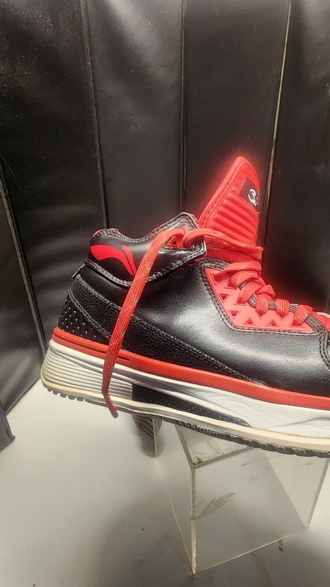 Li-Ning Way Of Wade 2 WOW size 10.5 Black Red Announcement  display picture 3