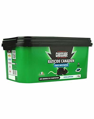 Raticide Canadien Fortes Infestation Offre 72 Pâtes Hyper Appétent Sécurisé - Bild 5 von 7