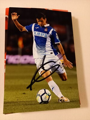 Signiertes Foto Aaron Martin Espanyol Barcelona NEU (2)