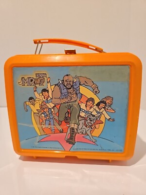 Vintage 1984 Aladdin Mr T Lunch Box With Matching Thermos | eBay